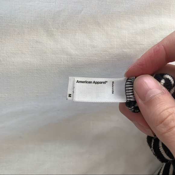 American Apparel Button Up Stripe Long Sleeve - Picture 8 of 8